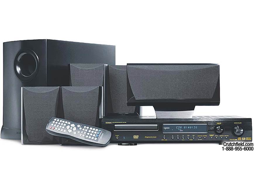DENON DVDAVアンプ DHT-1000DV(DAV-1000) Denon DHT-1000DV DVD home theater system at Crutchfield