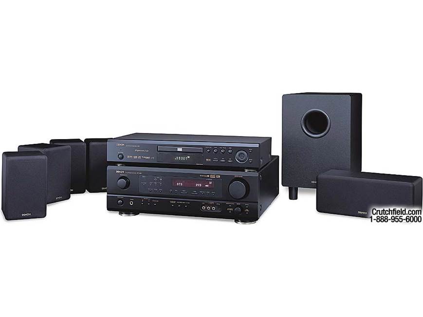 Denon DHT-683DVD Component DVD home theater system at Crutchfield