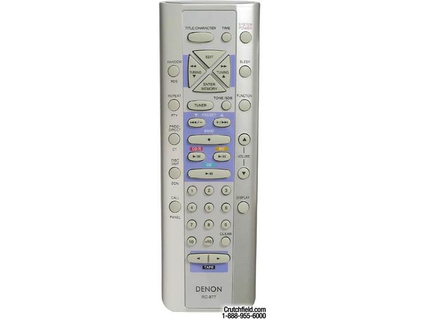 Denon D-M50S Desktop 3-CD changer system at Crutchfield