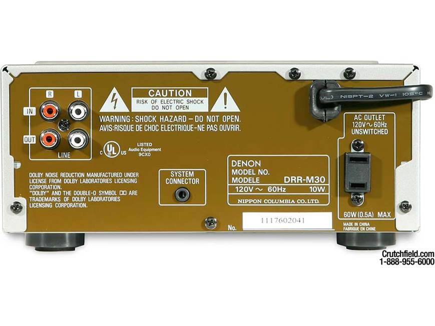 Denon DRR-M30 Add-on cassette deck for Denon D-M30S and D-M50S