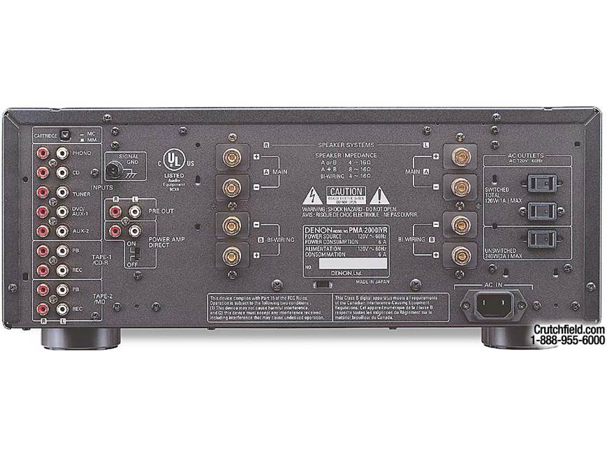 アンプ DENON PMA-2000 IV Denon PMA-2000 IV R Stereo Integrated Amplifier