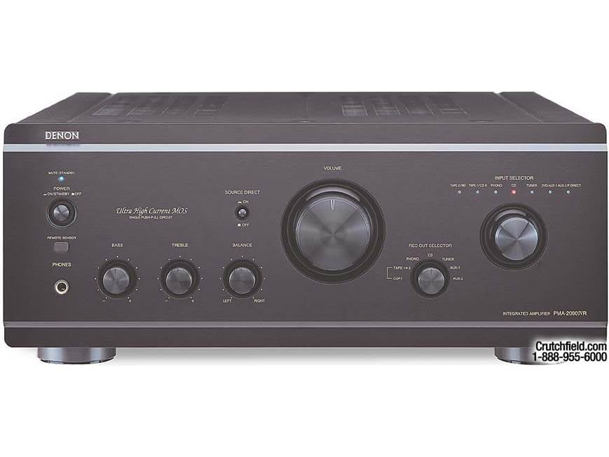 Denon PMA-2000IVR Stereo integrated amplifier at Crutchfield