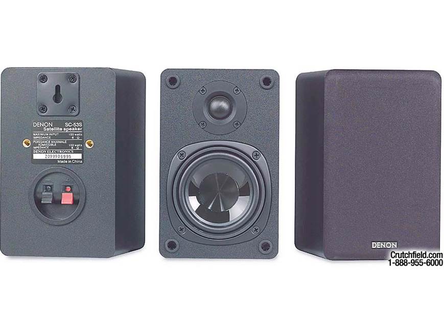Denon DHT-683DVD Component DVD home theater system at Crutchfield
