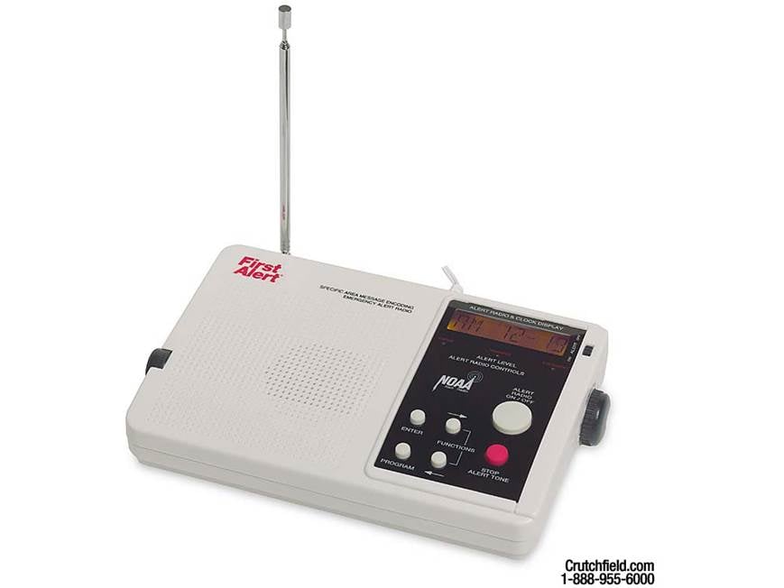 First Alert WX-67 Emergency alert radio at Crutchfield
