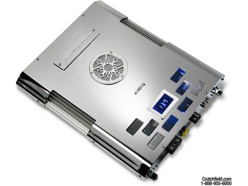 Audiobahn A1801Q 400W x 1 Mono Subwoofer Amplifier at Crutchfield