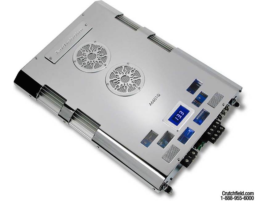 Audiobahn A6601Q 75W x 6 Car Amplifier at Crutchfield