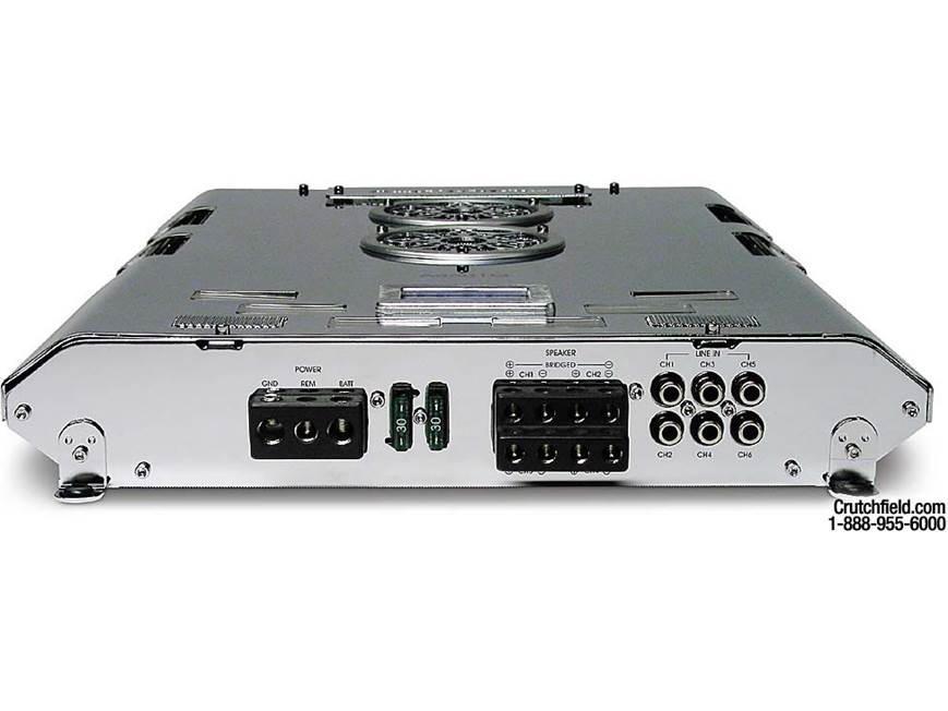 Audiobahn A6601Q 75W x 6 Car Amplifier at Crutchfield