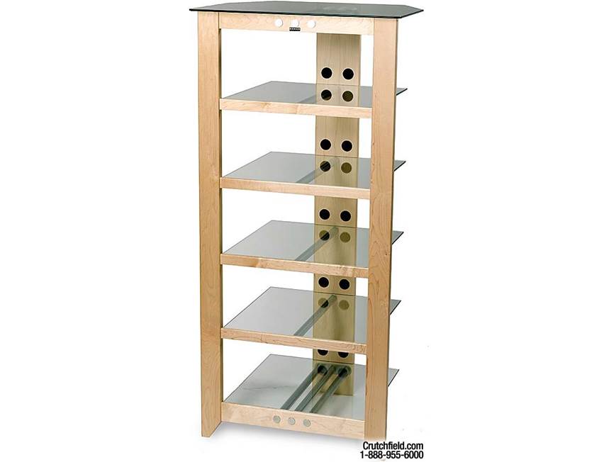 Sanus NF206 (Natural Furniture II series) (Black finish) 6-shelf