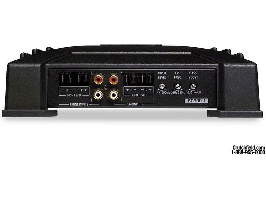 JBL Power Series BP-600.1 300W x 1 Mono Subwoofer Amp at Crutchfield