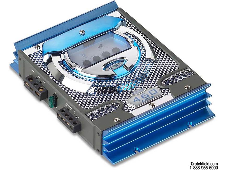 Jensen JXP460 85W x 2 Car Amplifier at Crutchfield