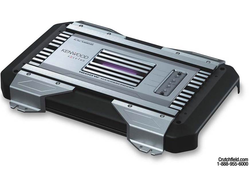 Kenwood Excelon KAC-X810D 400W x 1 Mono Subwoofer Amplifier at