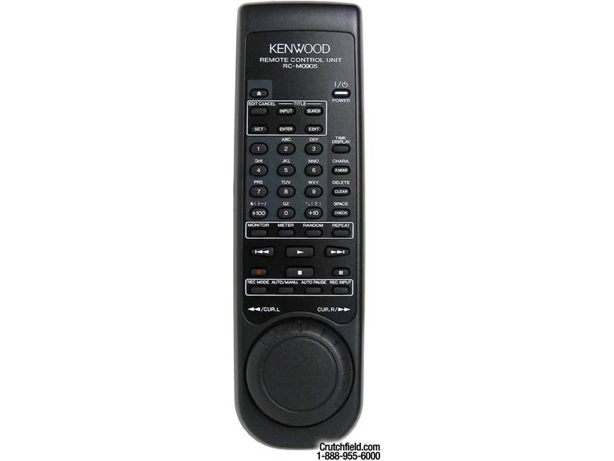 Kenwood MD-2070 MiniDisc player/recorder at Crutchfield