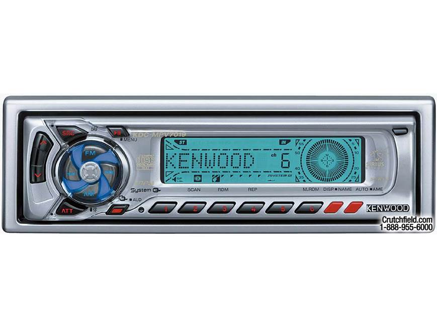 ◼️当時物◼️KENWOODケンウッド CDチューナー DT70 リモコン付◼️ Kenwood KDC-MPV7019 CD/MP3 Receiver with CD Changer Controls at