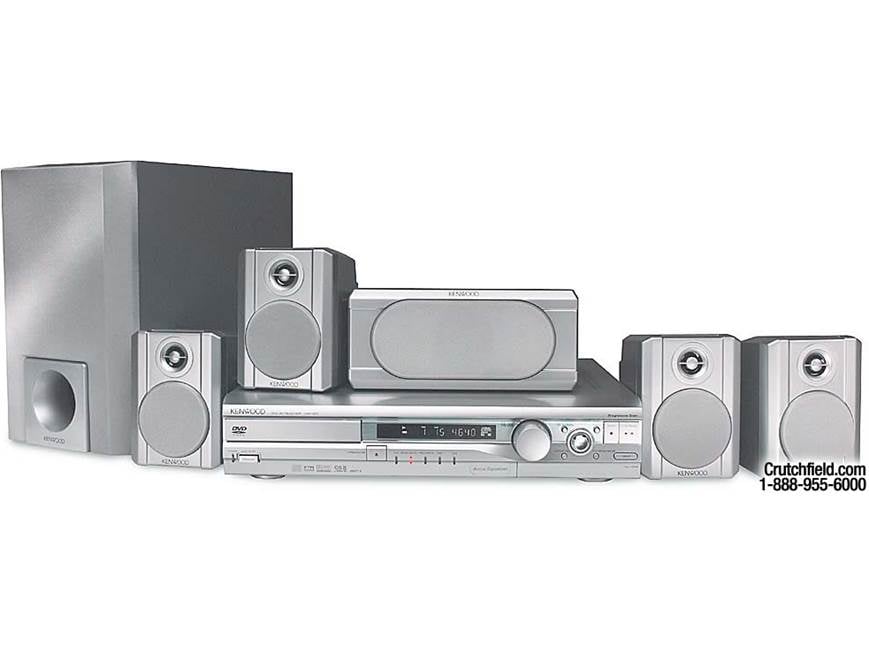 Kenwood DVT-605 DVD home theater system at Crutchfield