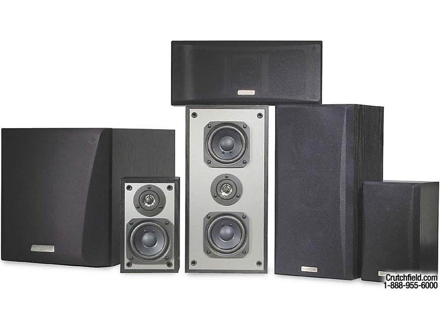 Kenwood HTB-505 / DV-6050 5-disc DVD component home theater system