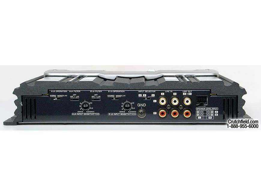 Kenwood KAC-6401 4-channel car amplifier 30 watts RMS x 4 at