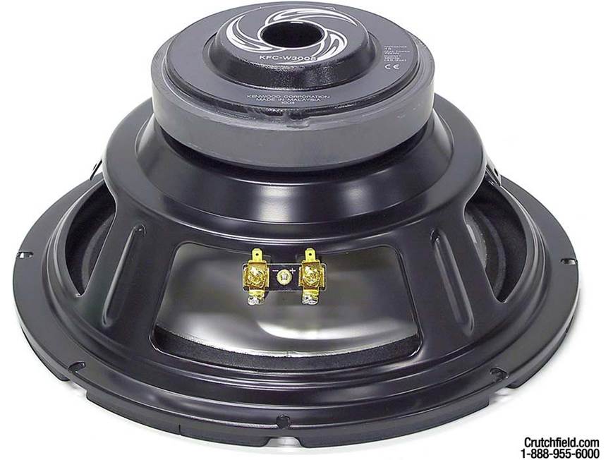 KENWOOD KFC-W3005 ウーファー 本体 2個セット Kenwood KFC-W3005 12