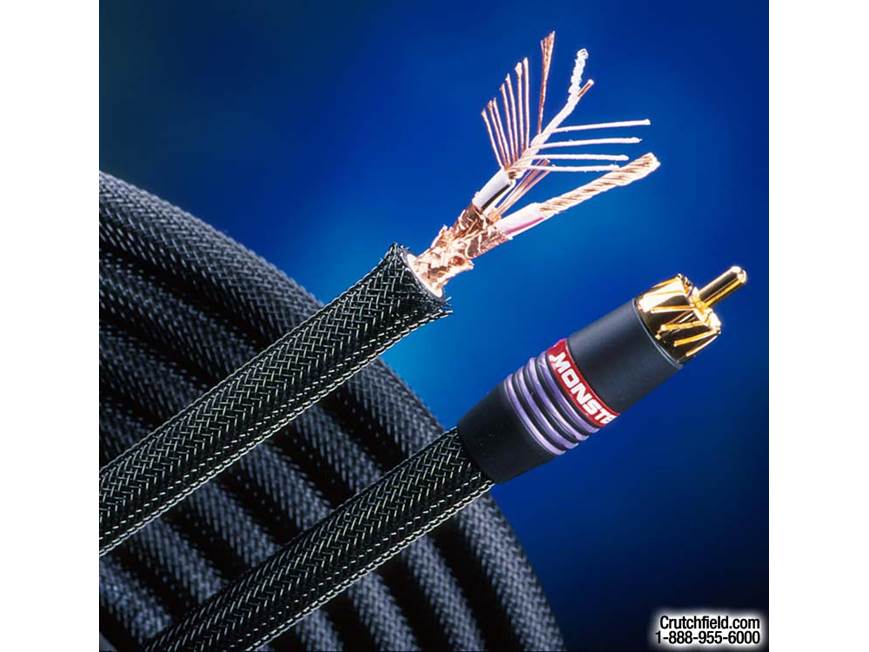 Monster Cable Z100i™ (2-meter (6.6 ft.)) Stereo interconnect cable
