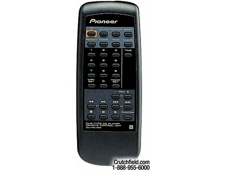 Pioneer PD-F908 100+1 CD changer at Crutchfield
