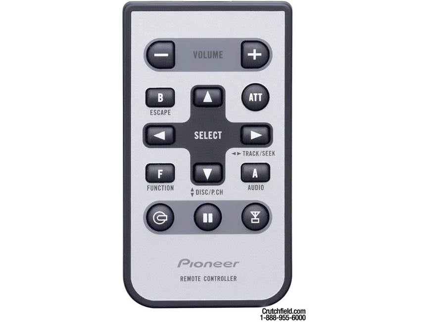 Pioneer DEH-P4500MP CD/MP3 Receiver with CD Changer Controls at