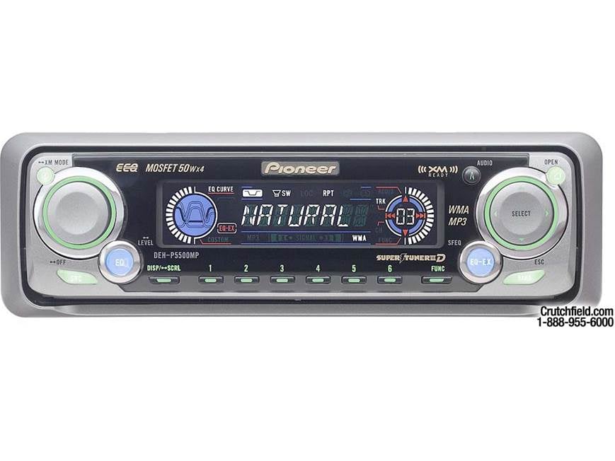 取引市場 DEH-5500 PIONEER S/NO:CDTM041032JP 【公式通販】