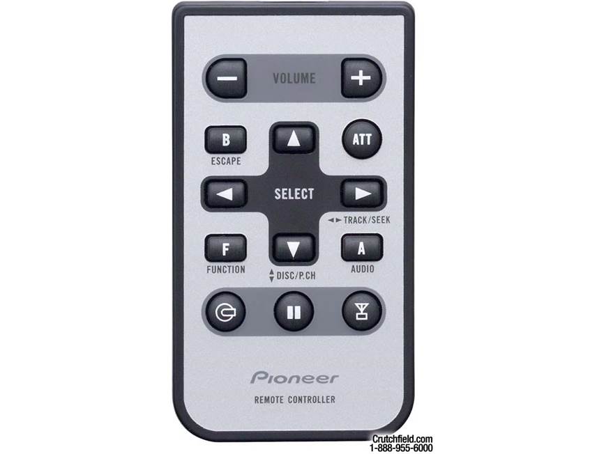 Pioneer DEH-P5500MP CD/MP3/WMA Receiver with CD Changer Controls