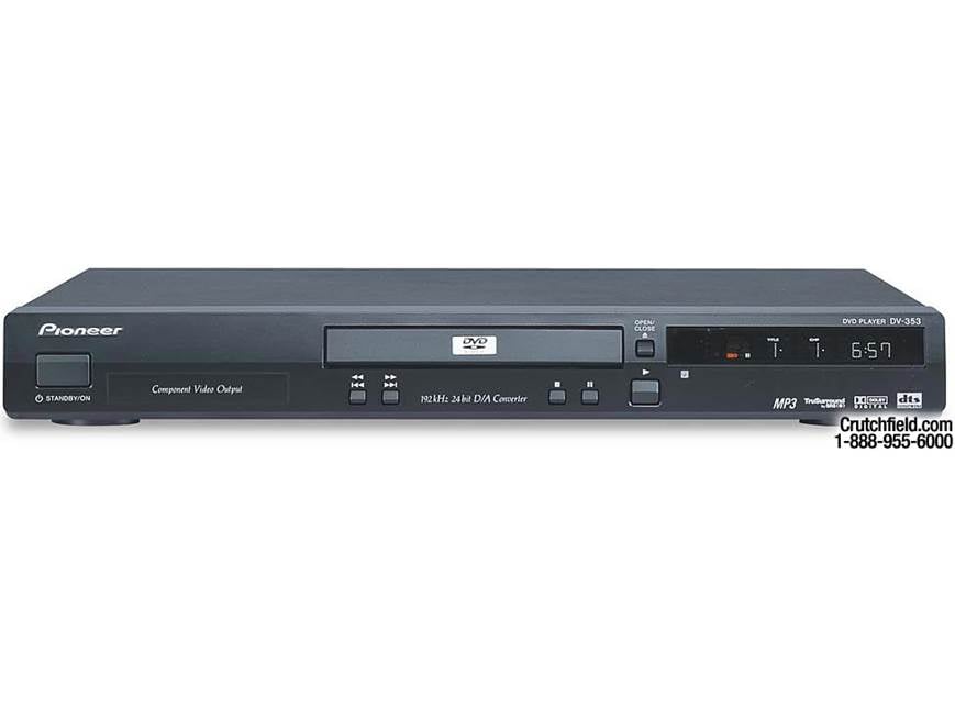Pioneer DV-353 DVD/CD player at Crutchfield