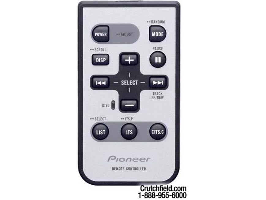 Pioneer CDX-FM687 6-disc add-on CD changer at Crutchfield