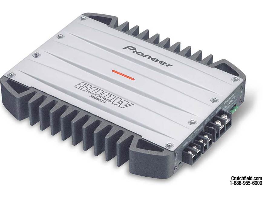 Pioneer GM-X972 150W x 2 Car Amplifier at Crutchfield