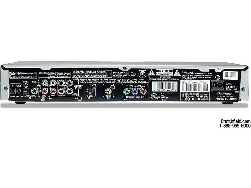 Pioneer DV-656A DVD/CD/DVD-Audio player with progressive scan at