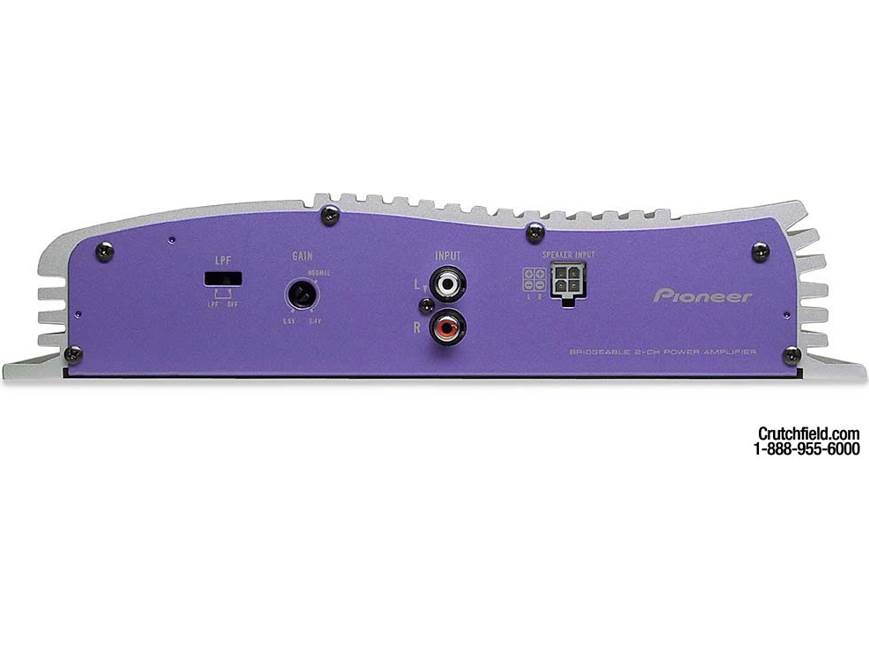 Pioneer GM-X362 40W x 2 Car Amp at Crutchfield