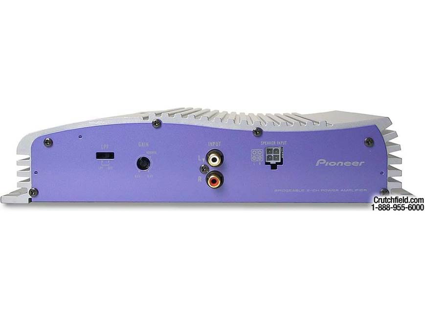 Pioneer GM-X562 65W x 2 Car Amp at Crutchfield