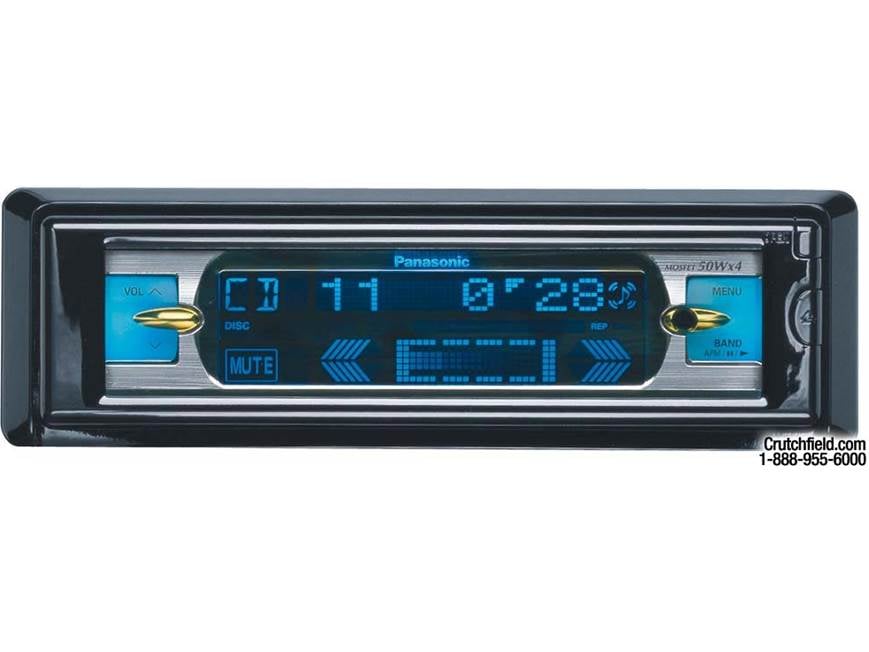 Panasonic CQ-DF802U CD Receiver with CD Changer ControlsWith the