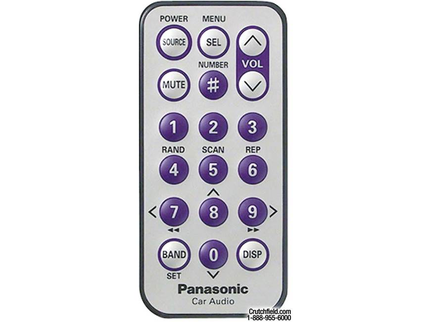 Panasonic MXE CQ-DFX972U CD/MP3 Receiver with CD Changer Controls