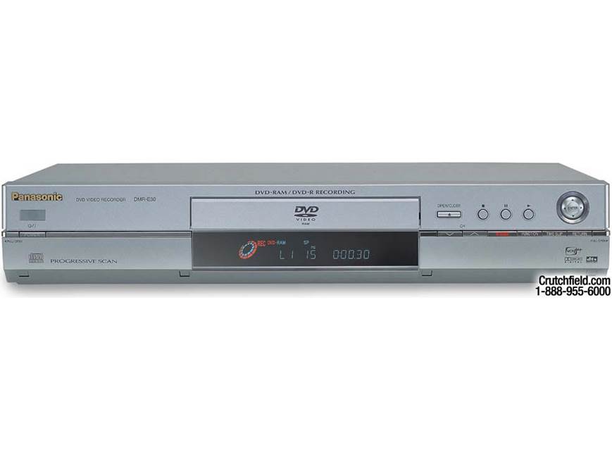 Panasonic DMR-E30 (Black) DVD recorder/player with progressive