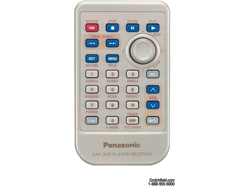 Panasonic CQ-DVR592U DVD/CD/MP3 Receiver with CD Changer Controls