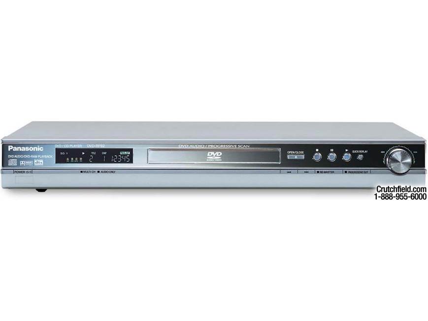 Panasonic DVD-RP82 DVD/CD/DVD-Audio player with progressive scan