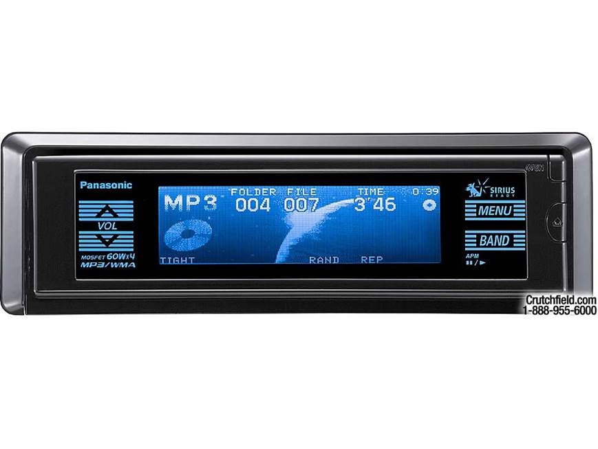 Panasonic MXE CQ-HX2083U CD/MP3/WMA Receiver with CD Changer