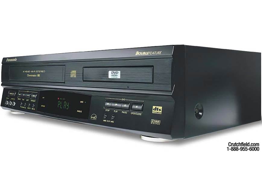 Panasonic PV-D4742 Combination DVD/CD player + HiFi VCR at Crutchfield