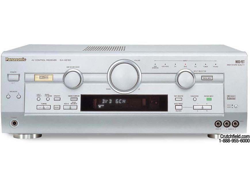 Panasonic SA-HE100 (Silver) Home theater Receiver with Dolby