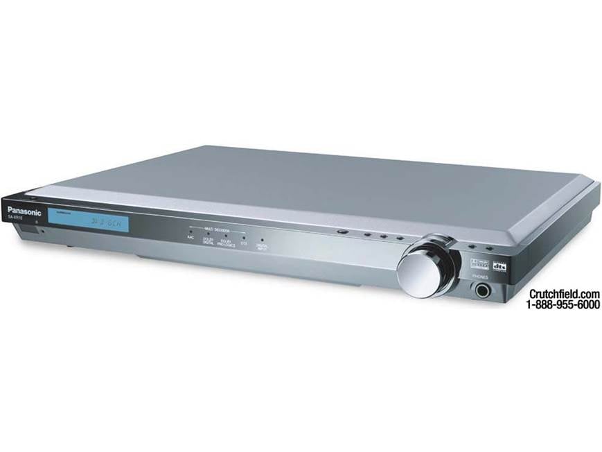 Panasonic R•E•A•L本体とコントローラーとソフトセット Panasonic SA-XR10 Ultra-slim A/V receiver with Dolby Digital, DTS