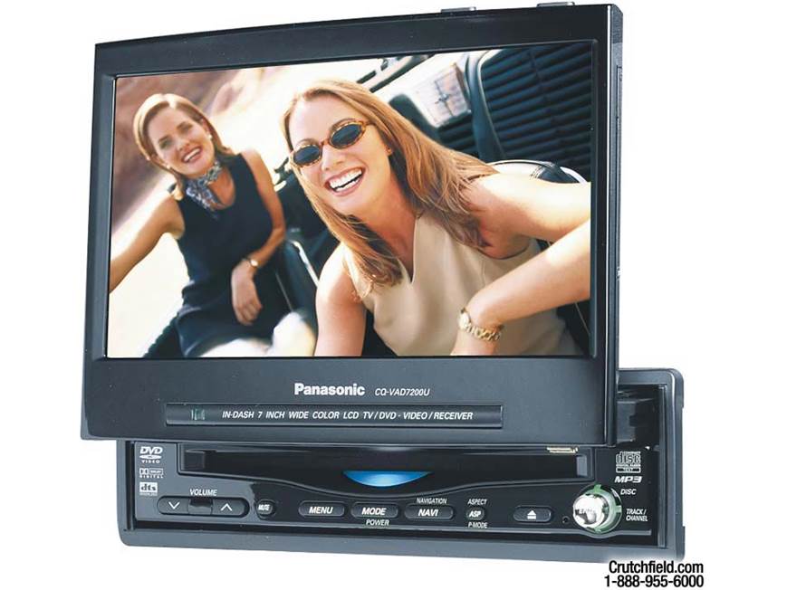 Panasonic CQ-VAD7200U CD/DVD Receiver with 7