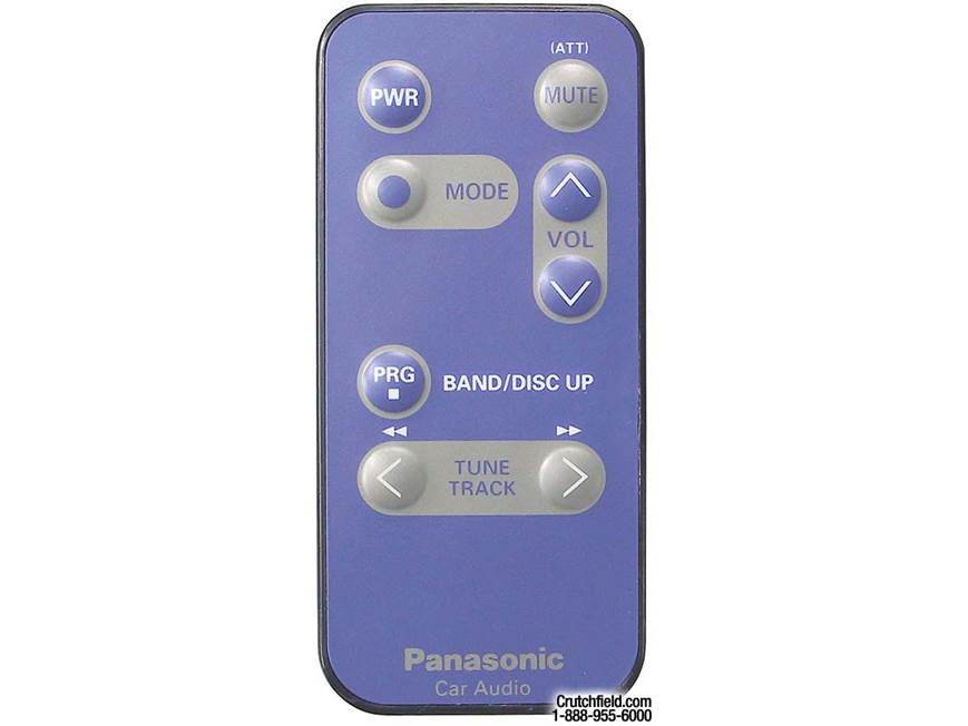 Panasonic CQ-DF402U CD Receiver with CD Changer Controls at