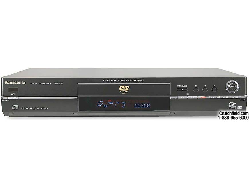 Panasonic DMR-E30 (Black) DVD recorder/player with progressive