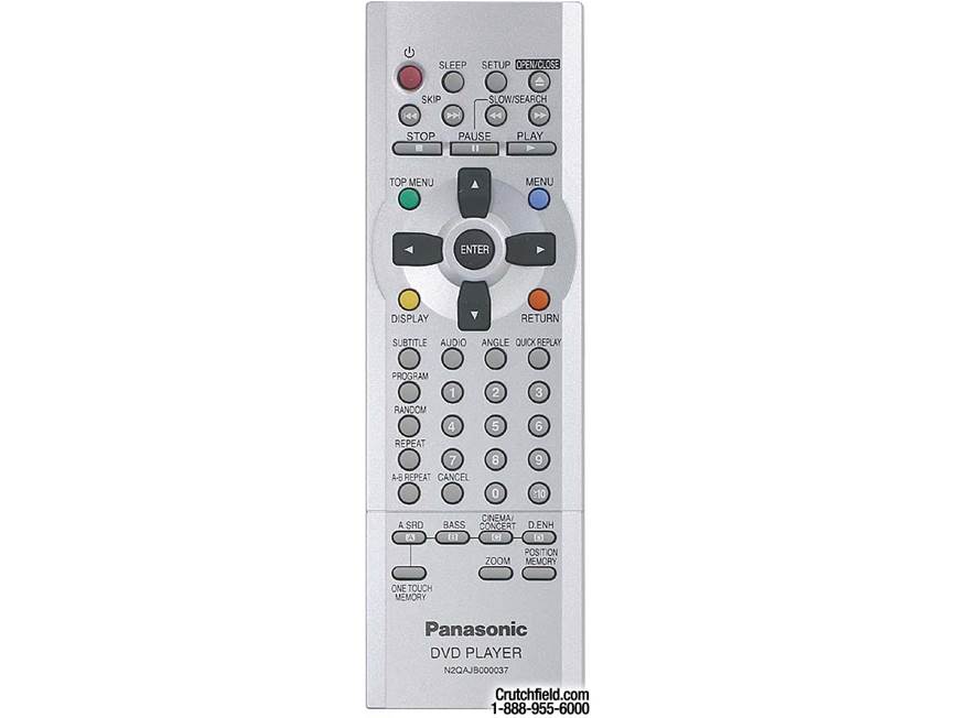 Panasonic DVD-XP30 DVD/CD player with progressive scan at Crutchfield
