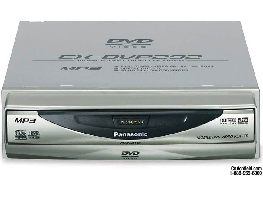 Panasonic CX-DVP292U Mobile DVD Player at Crutchfield