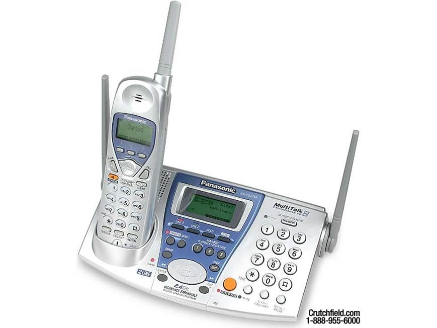 Panasonic KX-TG2740S 2.4 GHz MultiTalk™ 2-line cordless phone