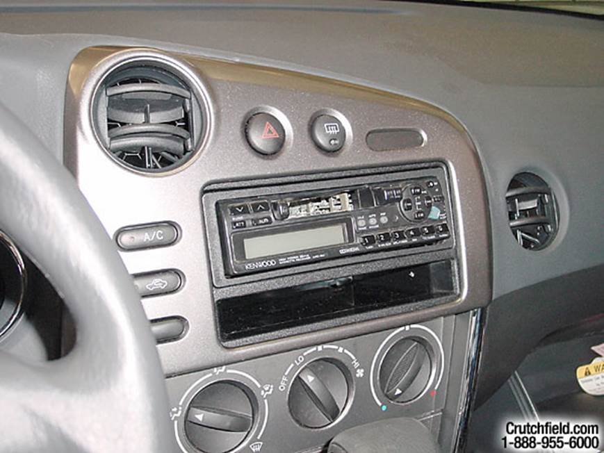 Scosche PT2049B Dash Kit (Black) Fits select 2003-08 Pontiac Vibe