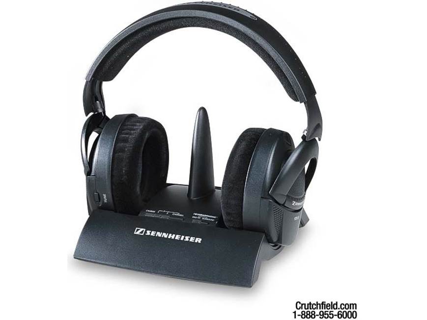 Sennheiser RS 65 900 MHz wireless headphones at Crutchfield