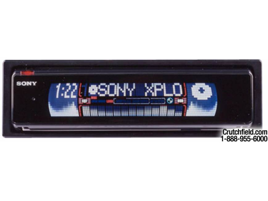 Sony CDX-M730 CD Receiver with CD Changer Controls at Crutchfield